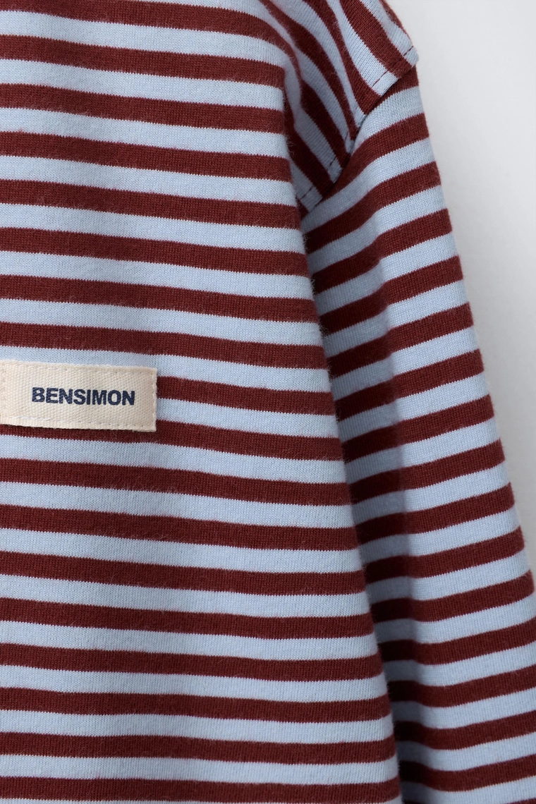 Полосатая футболка bensimon ® x zara