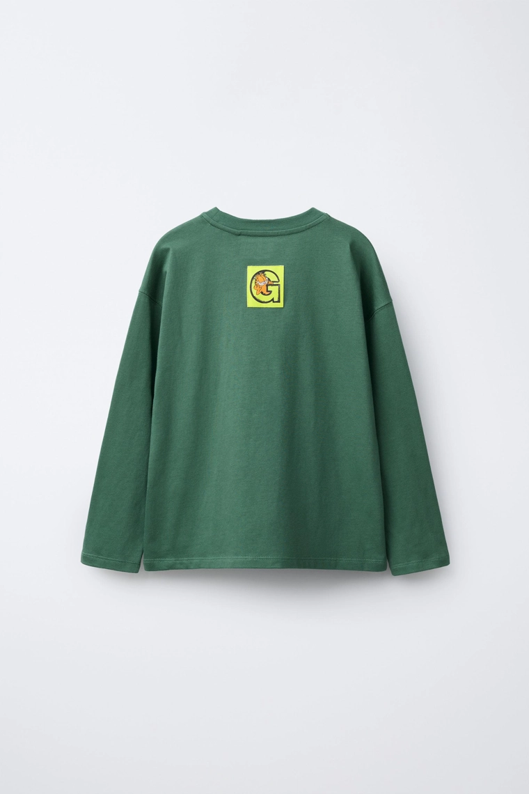 Футболка с принтом garfield © paws inc. zara