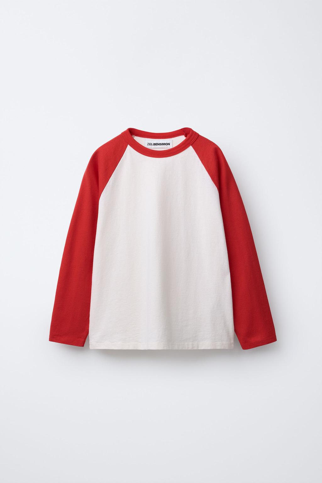 ФУТБОЛКА С РУКАВАМИ РЕГЛАН BENSIMON ® X ZARA