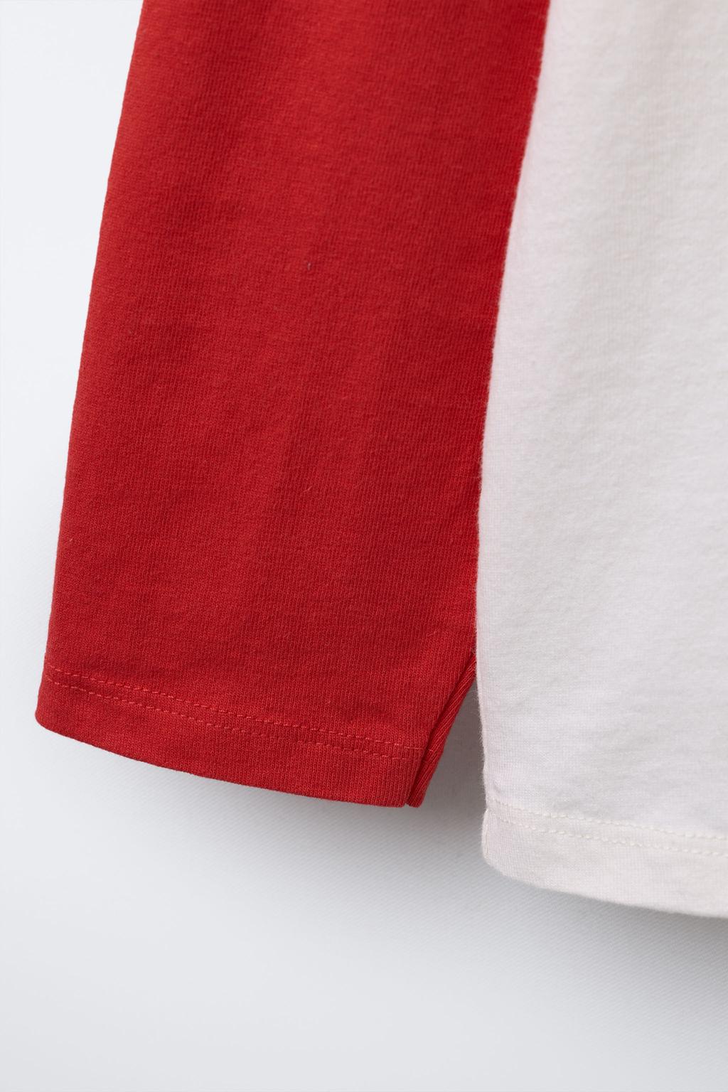 ФУТБОЛКА С РУКАВАМИ РЕГЛАН BENSIMON ® X ZARA