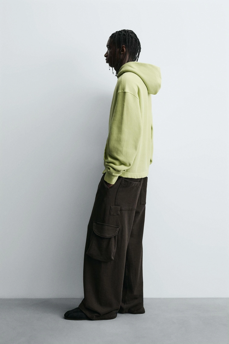 Худи с эффектом выцветания