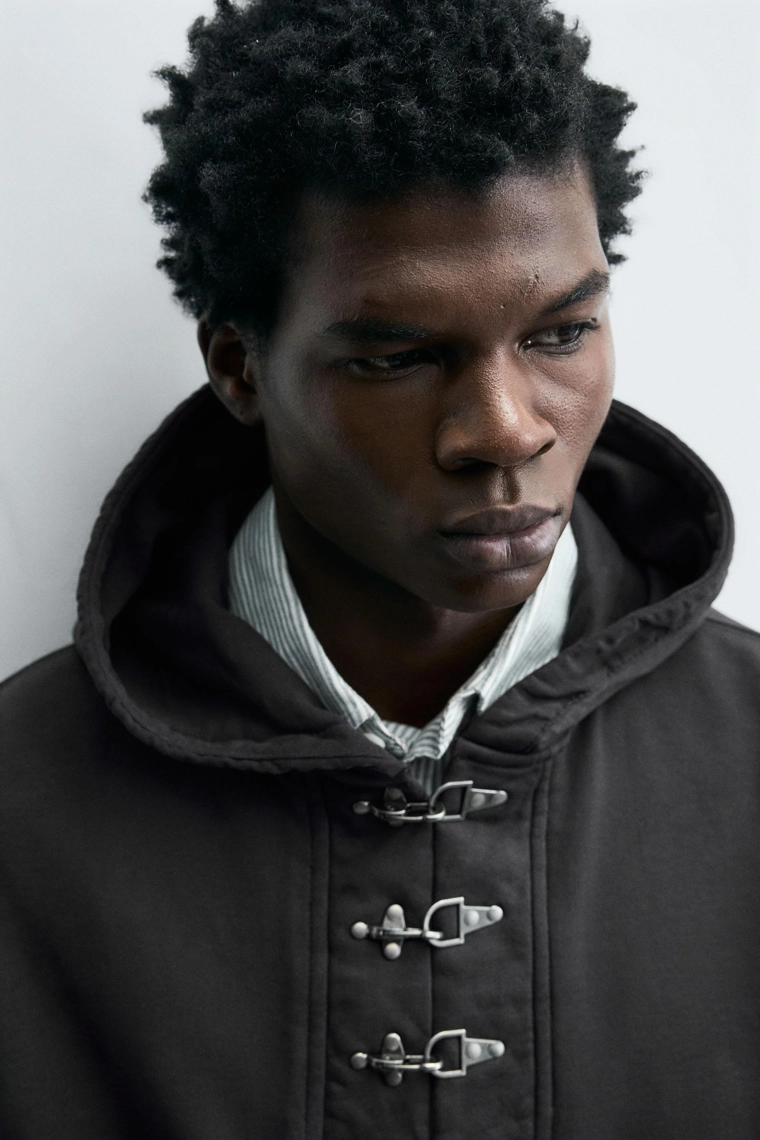 Худи с застежками