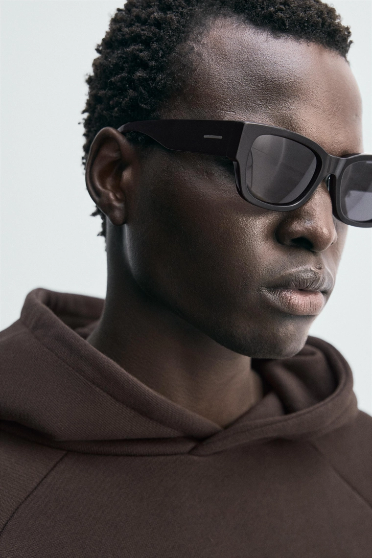 Свитшот с контрастной полоской