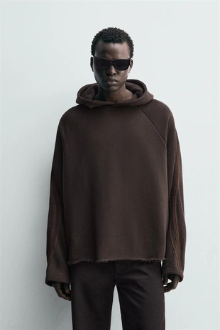 Купить Zara Толстовка с контрастной полоской