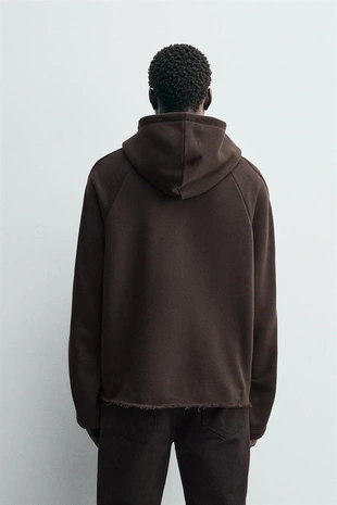 Chocolate | 5584/338/717 - Zara Толстовка с контрастной полоской