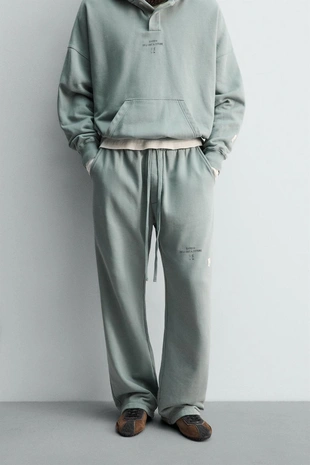 Купить Zara Джоггеры со свободными штанинами X SR_A