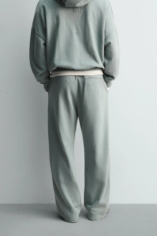 Turquoise | 0722/329/402 - Zara Джоггеры со свободными штанинами X SR_A