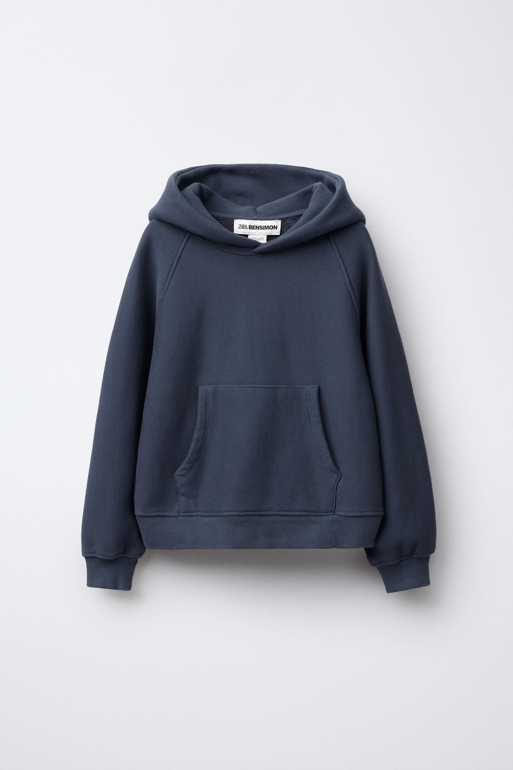 ТОЛСТОВКА С КАПЮШОНОМ BENSIMON ® X ZARA