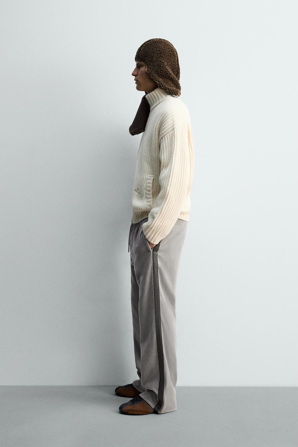 Кардиган из вязанного трикотажа purl knit x sr_a