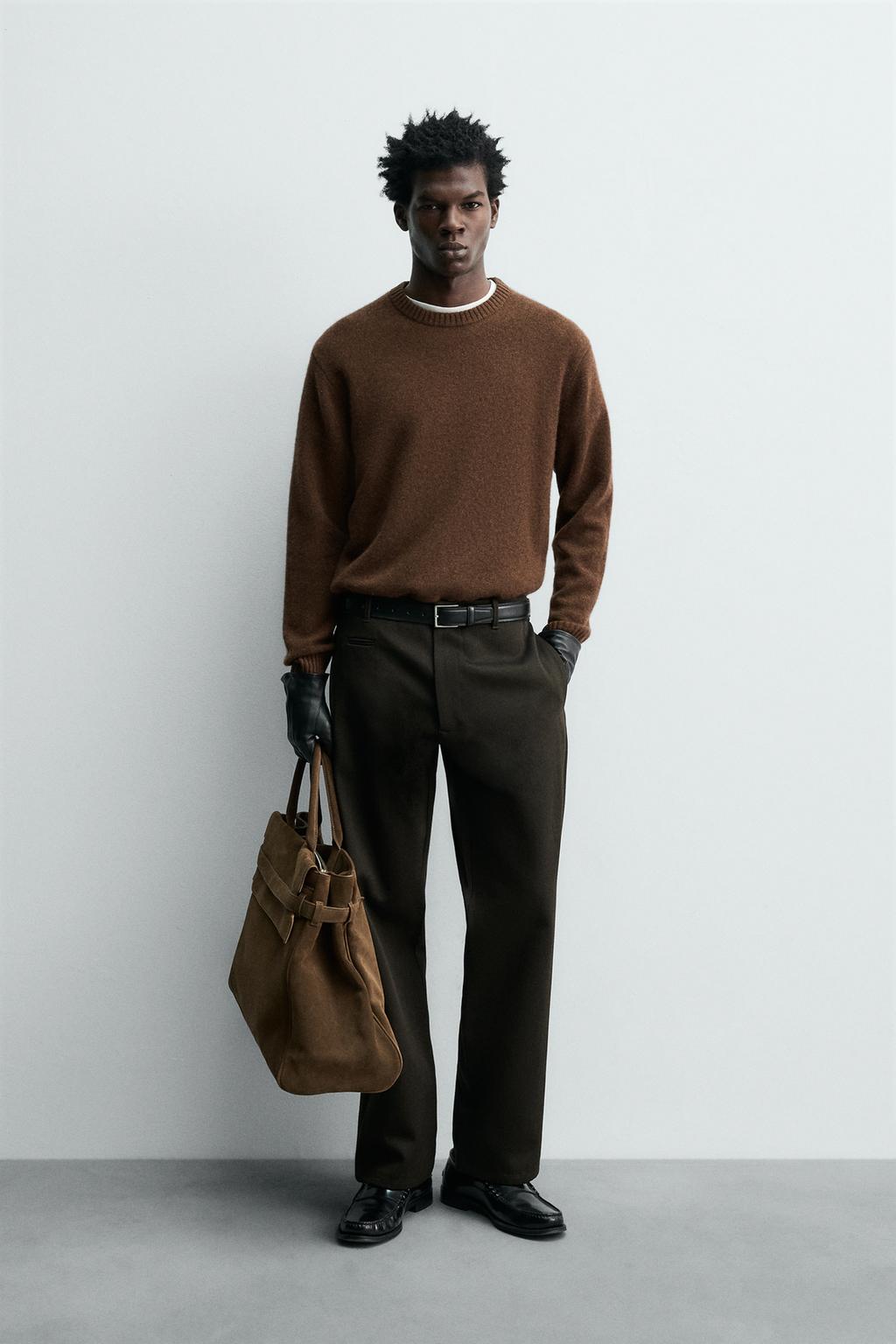 СВИТЕР СВОБОДНОГО КРОЯ ИЗ 100% КАШЕМИРА