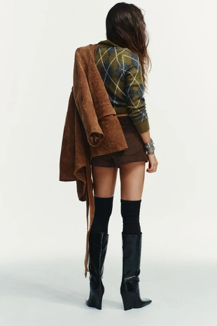 Джерси поло с ромбами- Заказать в России