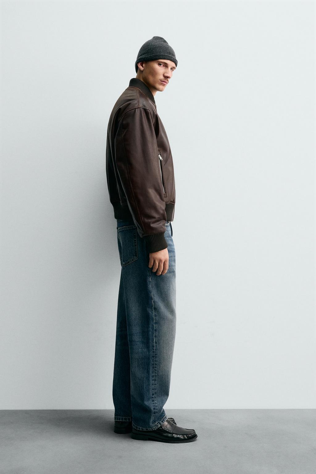 БОМБЕР ИЗ ВОЩЕНОЙ КОЖИ