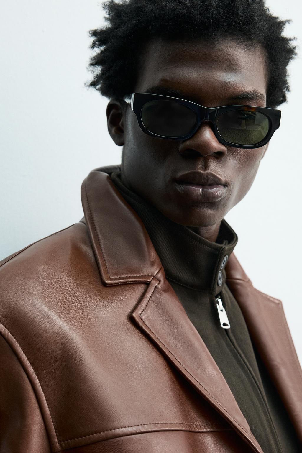 БЛЕЙЗЕР RELAXED FIT ИЗ КОЖИ