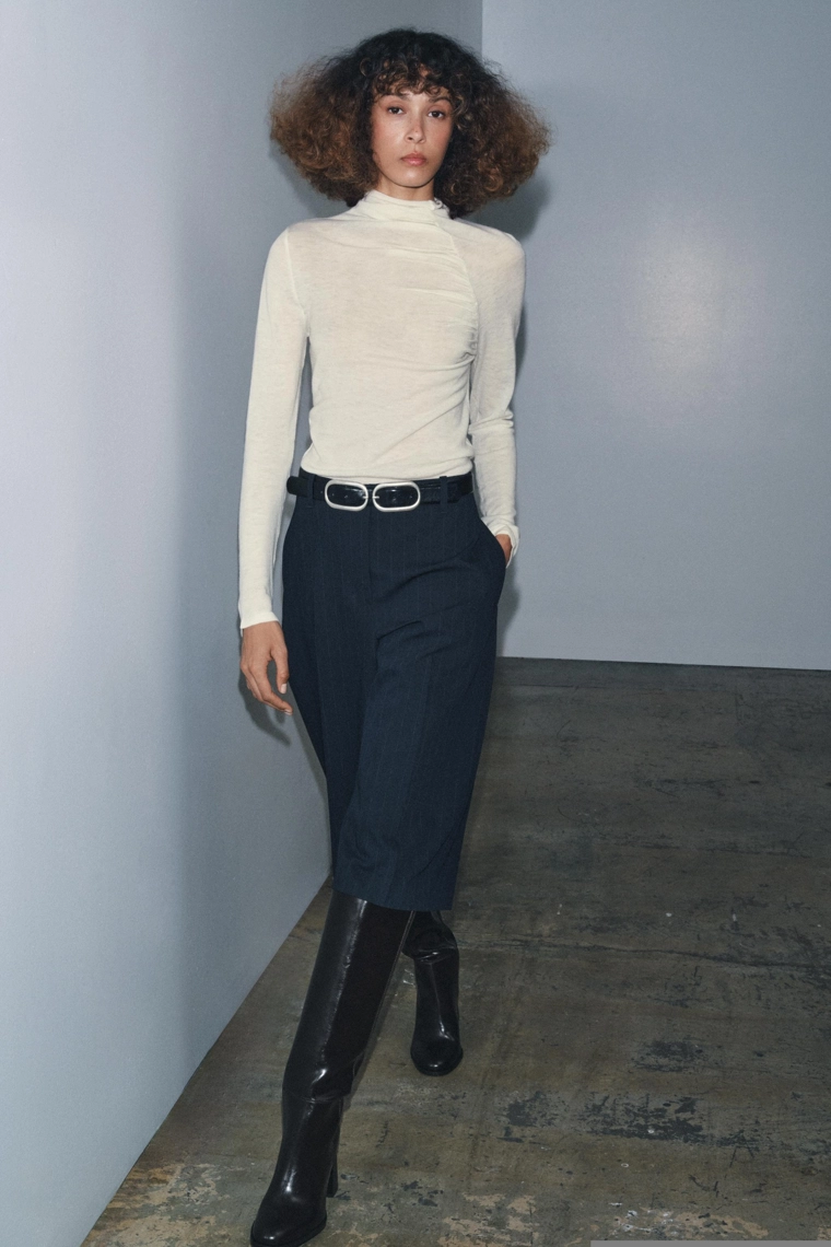 Топ на завязках из 100% шерсти