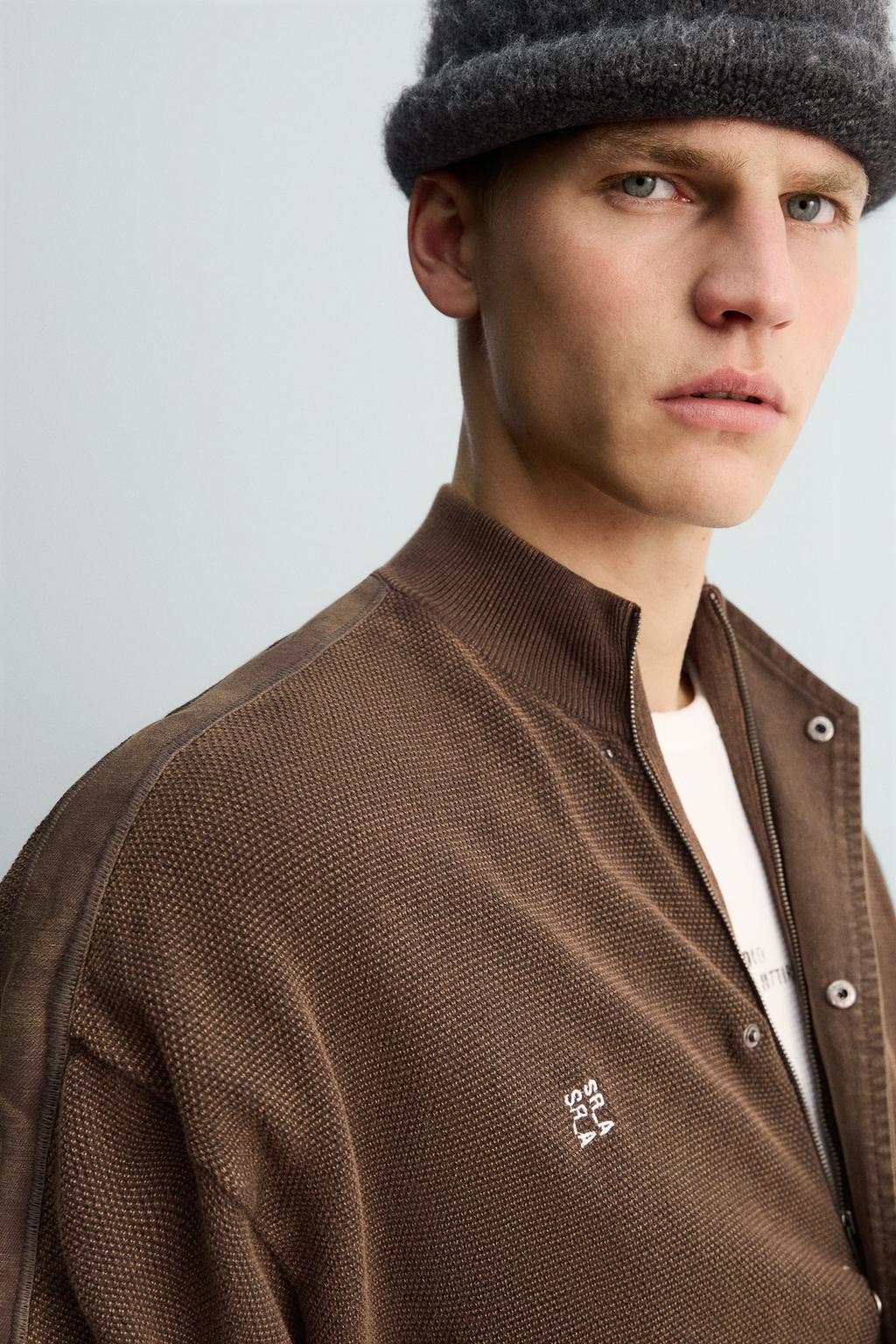 Кардиган с полосками из выцветшего трикотажа x sr_a