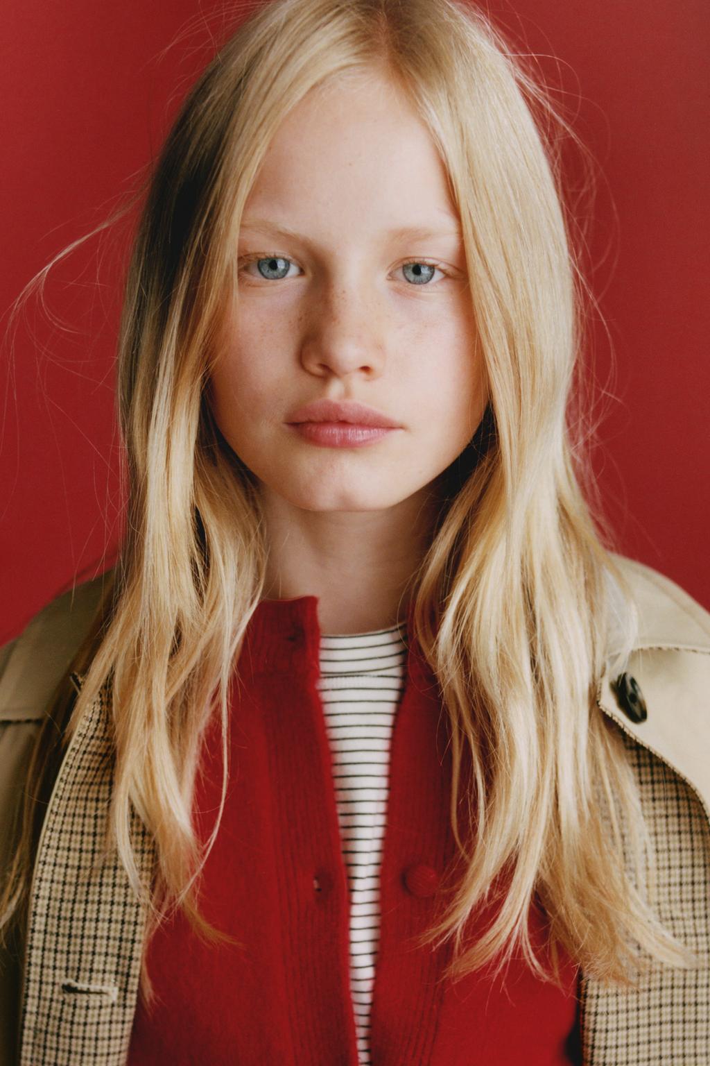 ТРИКОТАЖНЫЙ КАРДИГАН С ДВОЙНЫМ НИЗОМ BENSIMON ® X ZARA