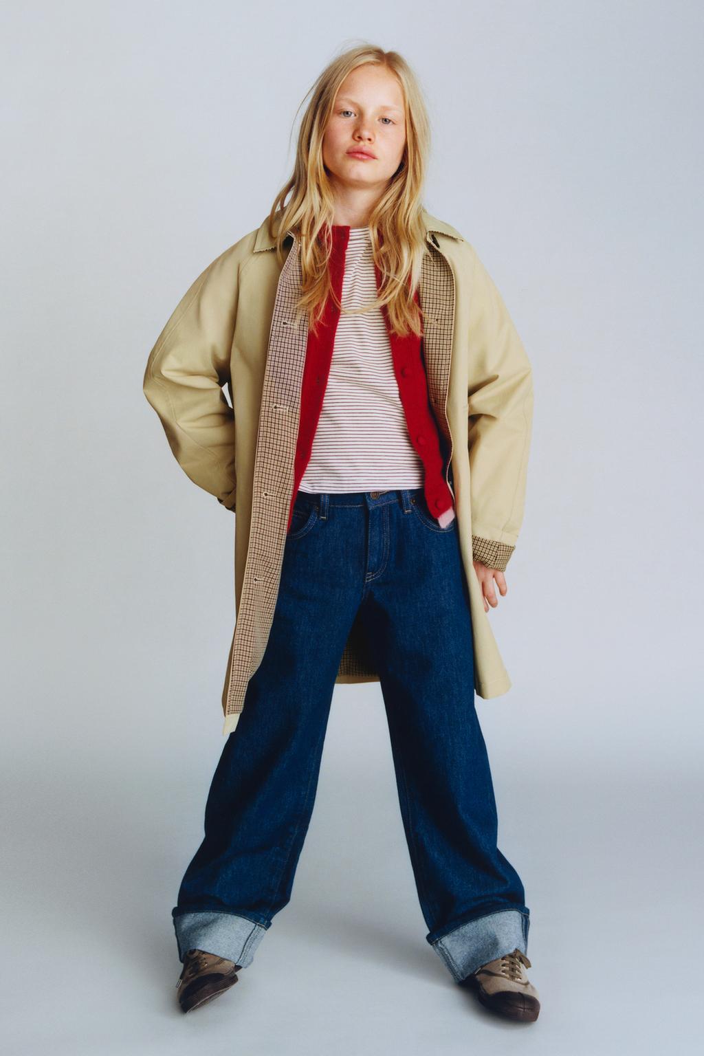 ТРИКОТАЖНЫЙ КАРДИГАН С ДВОЙНЫМ НИЗОМ BENSIMON ® X ZARA