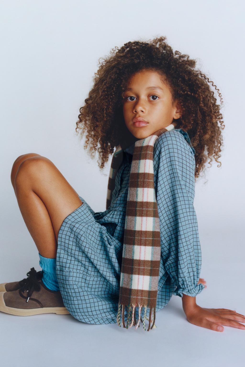 ФАКТУРНОЕ ПЛАТЬЕ В КЛЕТКУ BENSIMON ® X ZARA