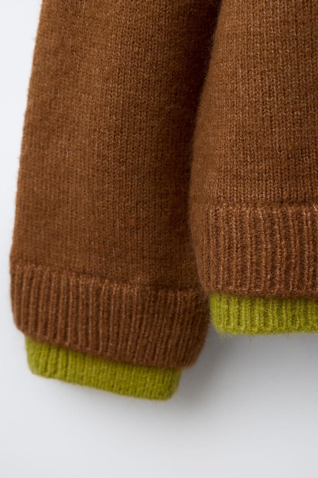 КАРДИГАН BENSIMON ® X ZARA С ДВОЙНЫМ НИЗОМ