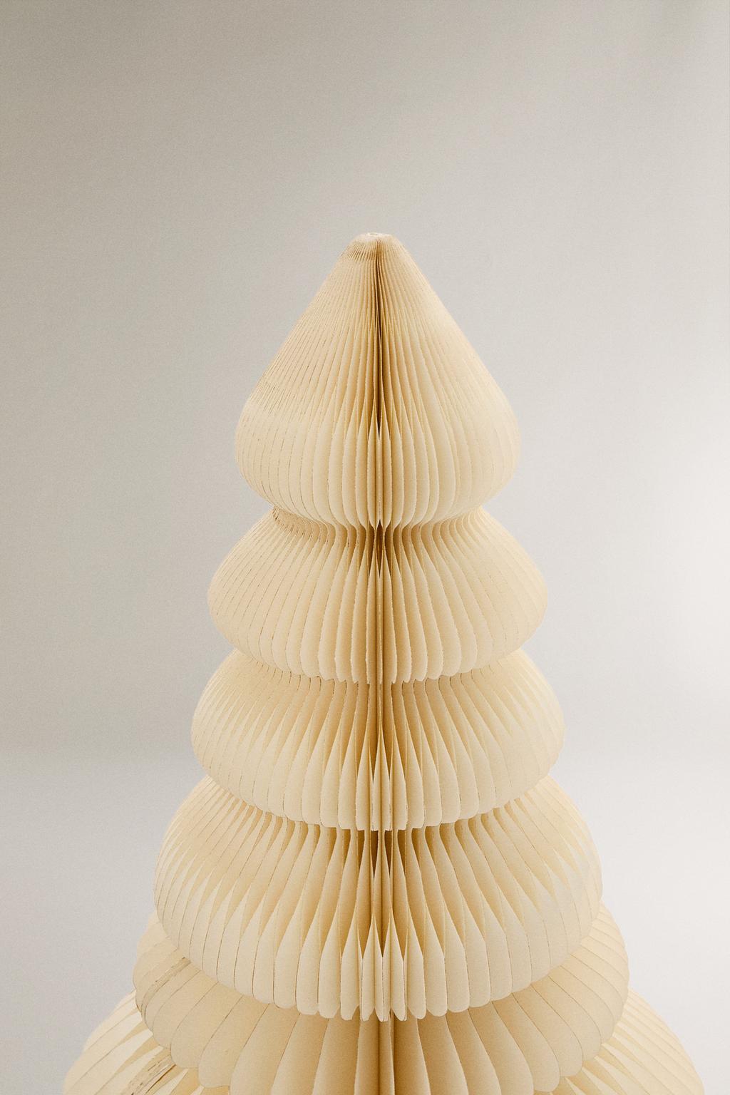 Напольная 3d елка из бумаги с подсветкой (160 см)