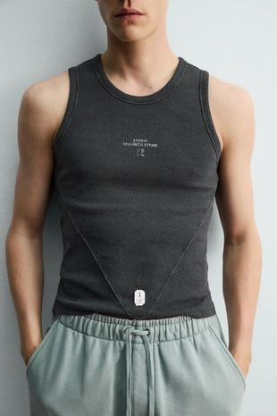 Футболка-майка TANK T-SHIRT X SR_A- Заказать в России