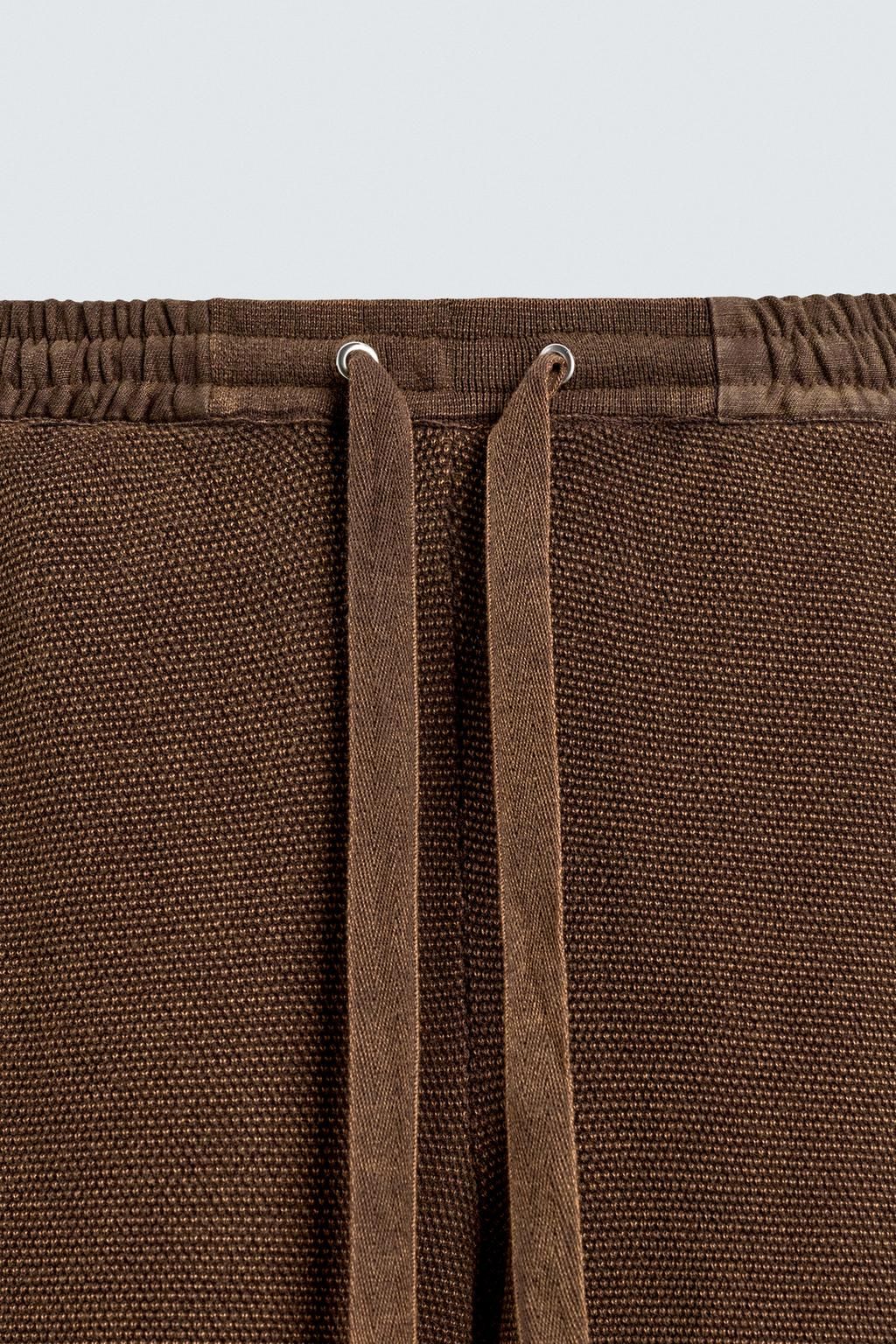 Вязанные брюки с боковой полосой x sr_a