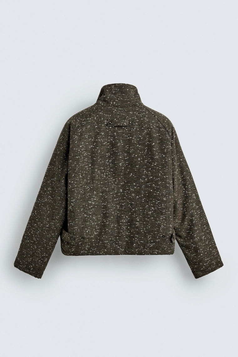 Пиджак в естественный рисунок