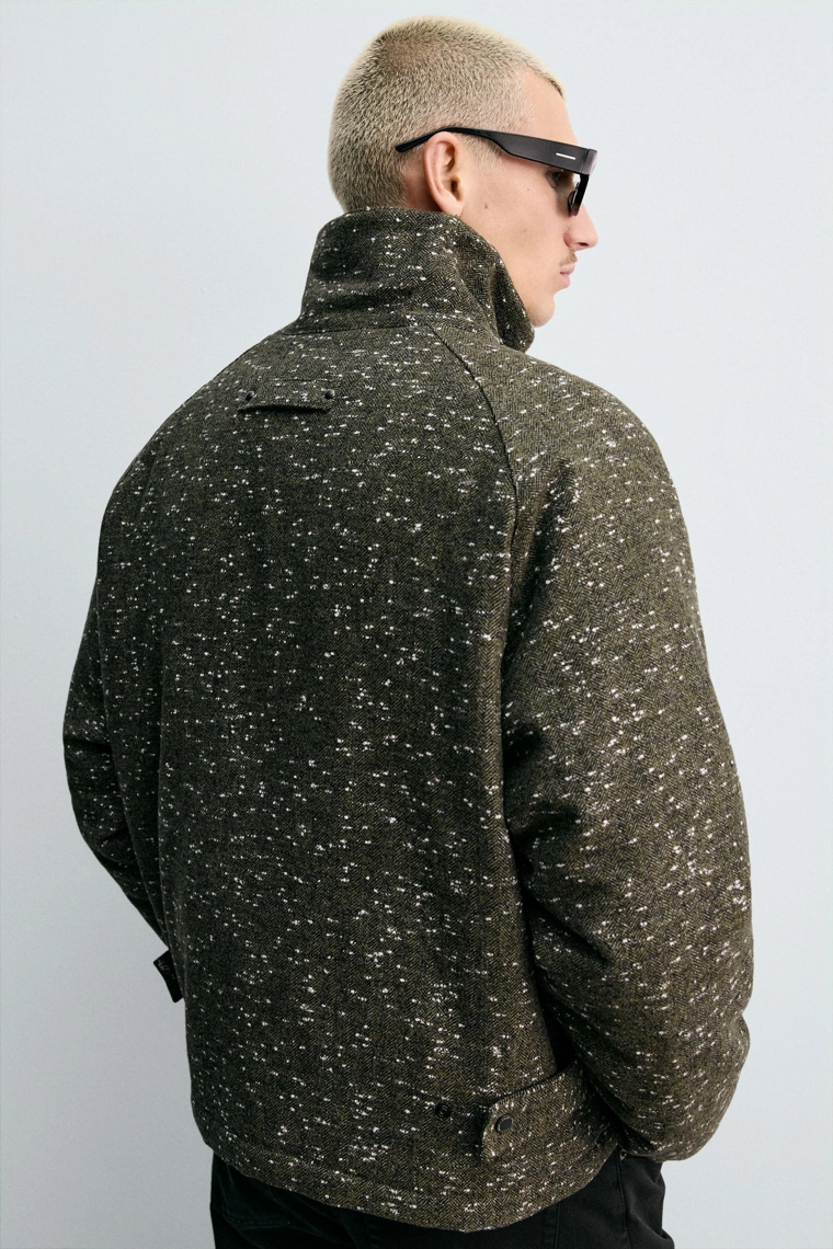 Пиджак в естественный рисунок