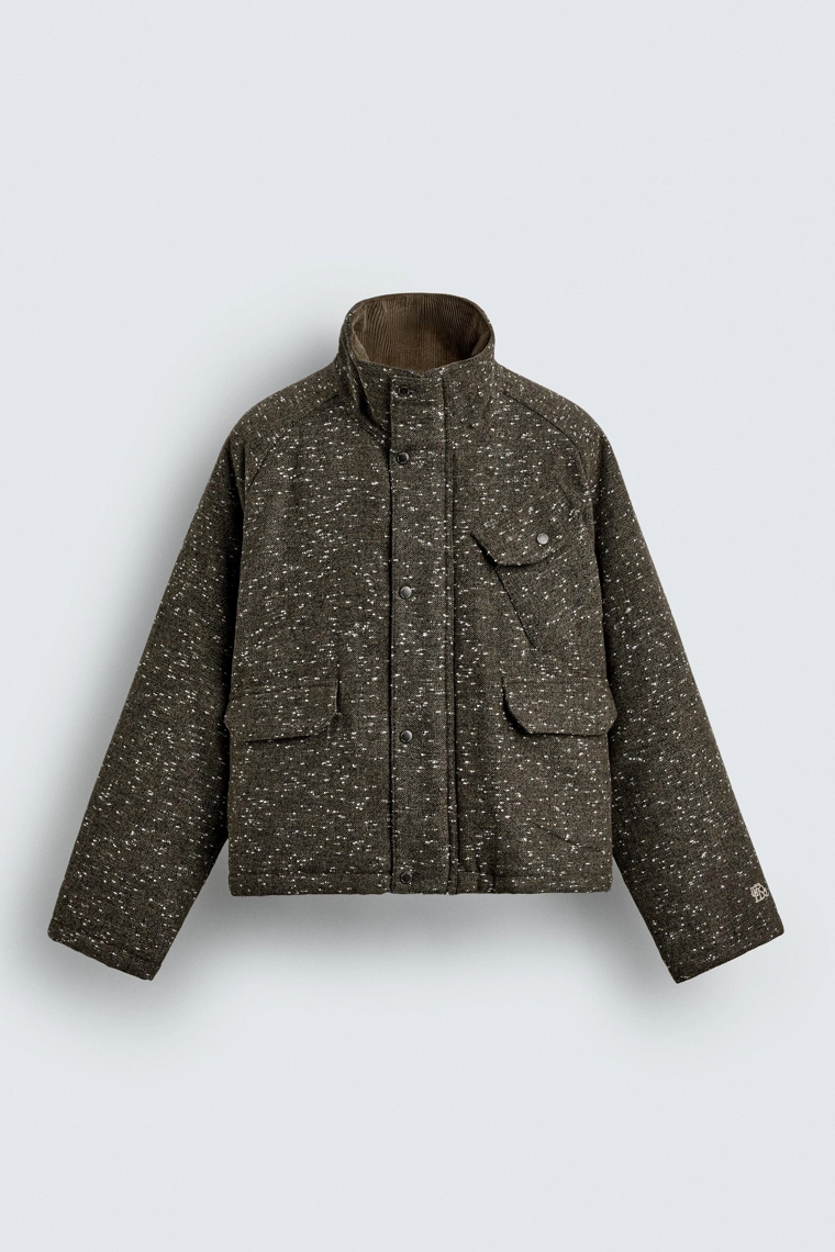 Пиджак в естественный рисунок