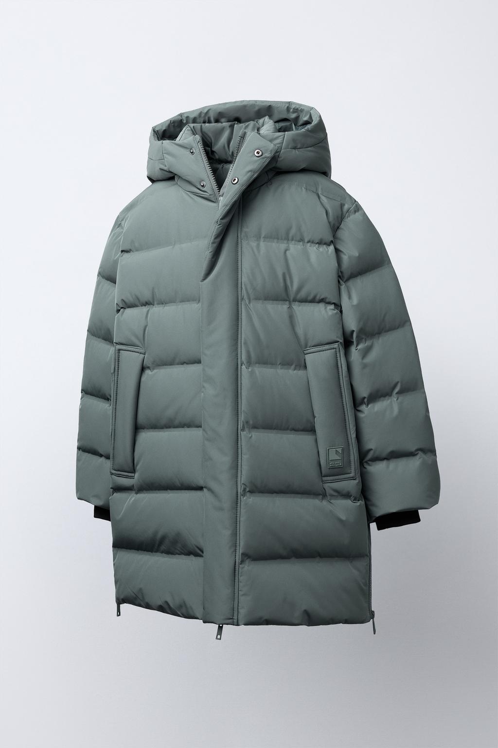 ДЛИННЫЙ ПУХОВИК С ПЕРОМ И ПУХОМ WATER REPELLENT