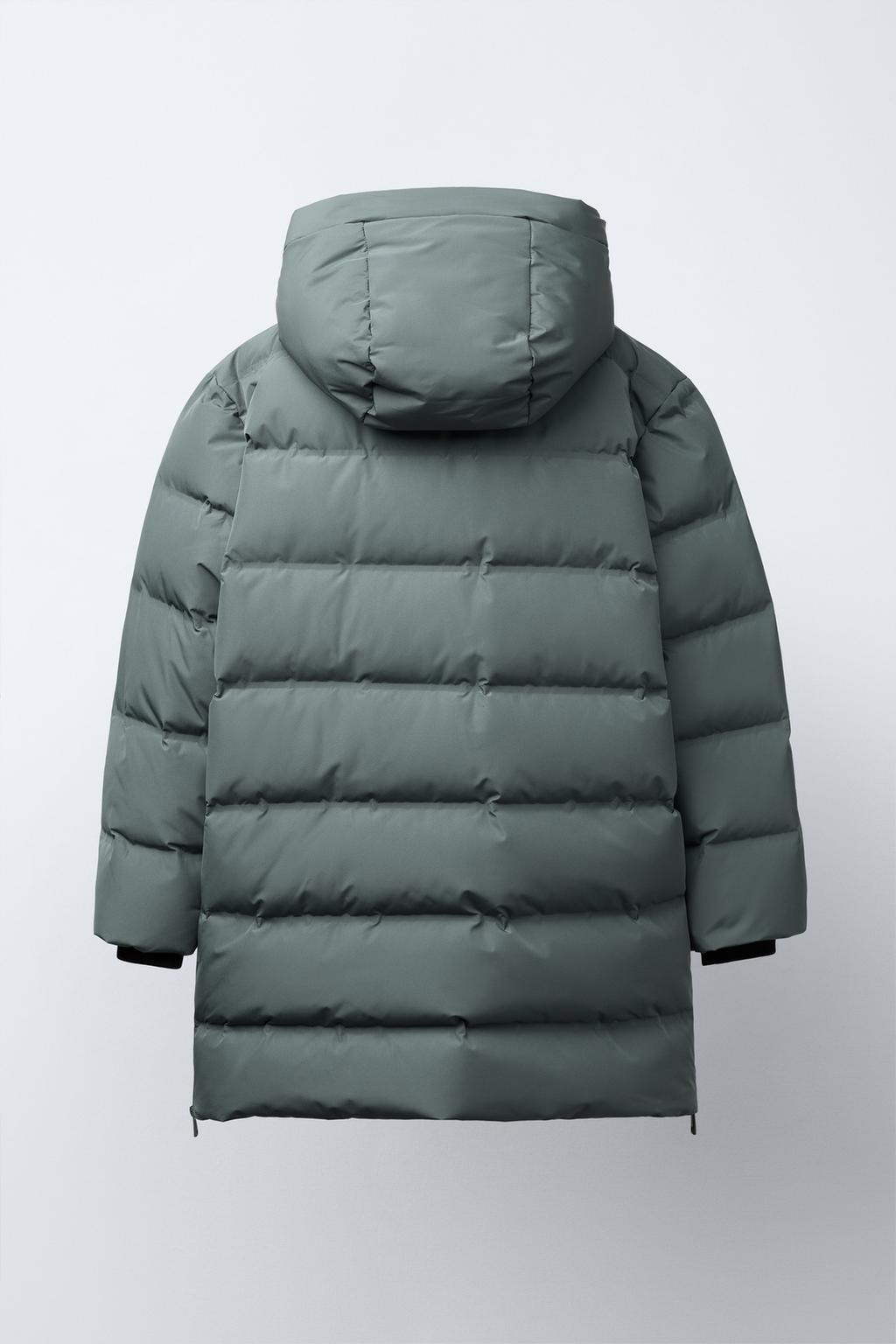 ДЛИННЫЙ ПУХОВИК С ПЕРОМ И ПУХОМ WATER REPELLENT