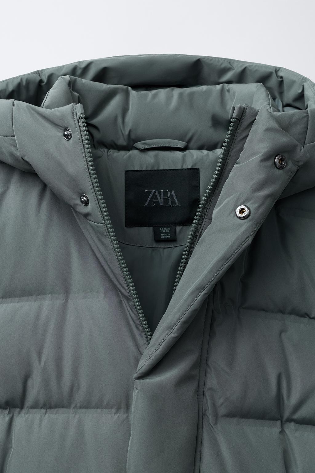 ДЛИННЫЙ ПУХОВИК С ПЕРОМ И ПУХОМ WATER REPELLENT