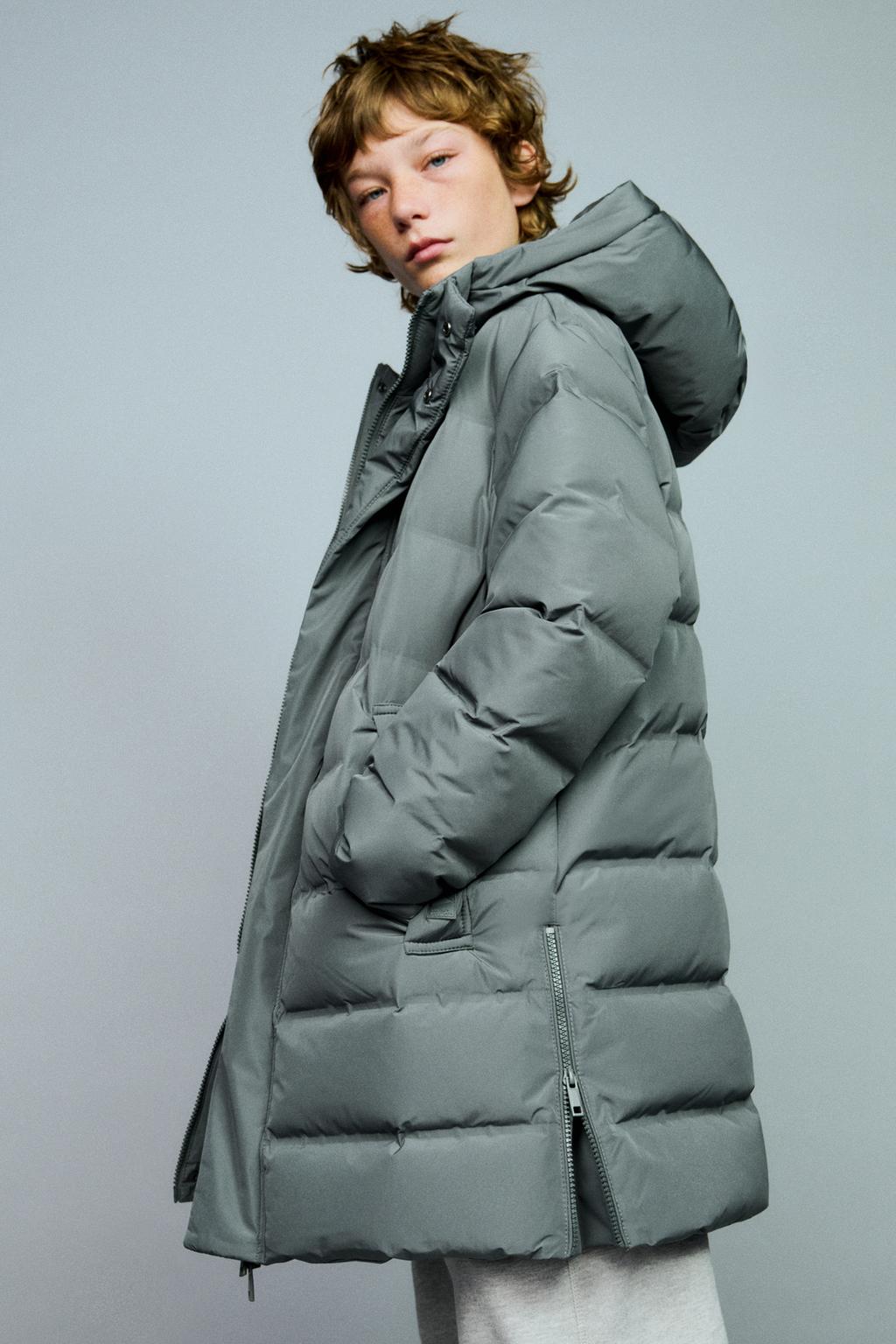 ДЛИННЫЙ ПУХОВИК С ПЕРОМ И ПУХОМ WATER REPELLENT