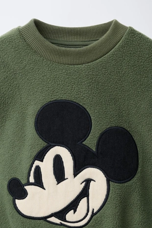 Толстовка из овчины MICKEY MOUSE © DISNEY- Заказать в России
