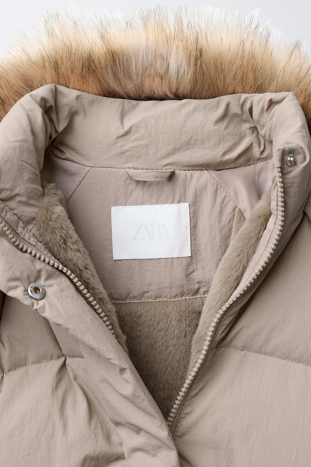 ПУХОВИК WATER REPELLENT С ОТСТЕГИВАЮЩИМСЯ МЕХОВЫМ КАПЮШОНОМ