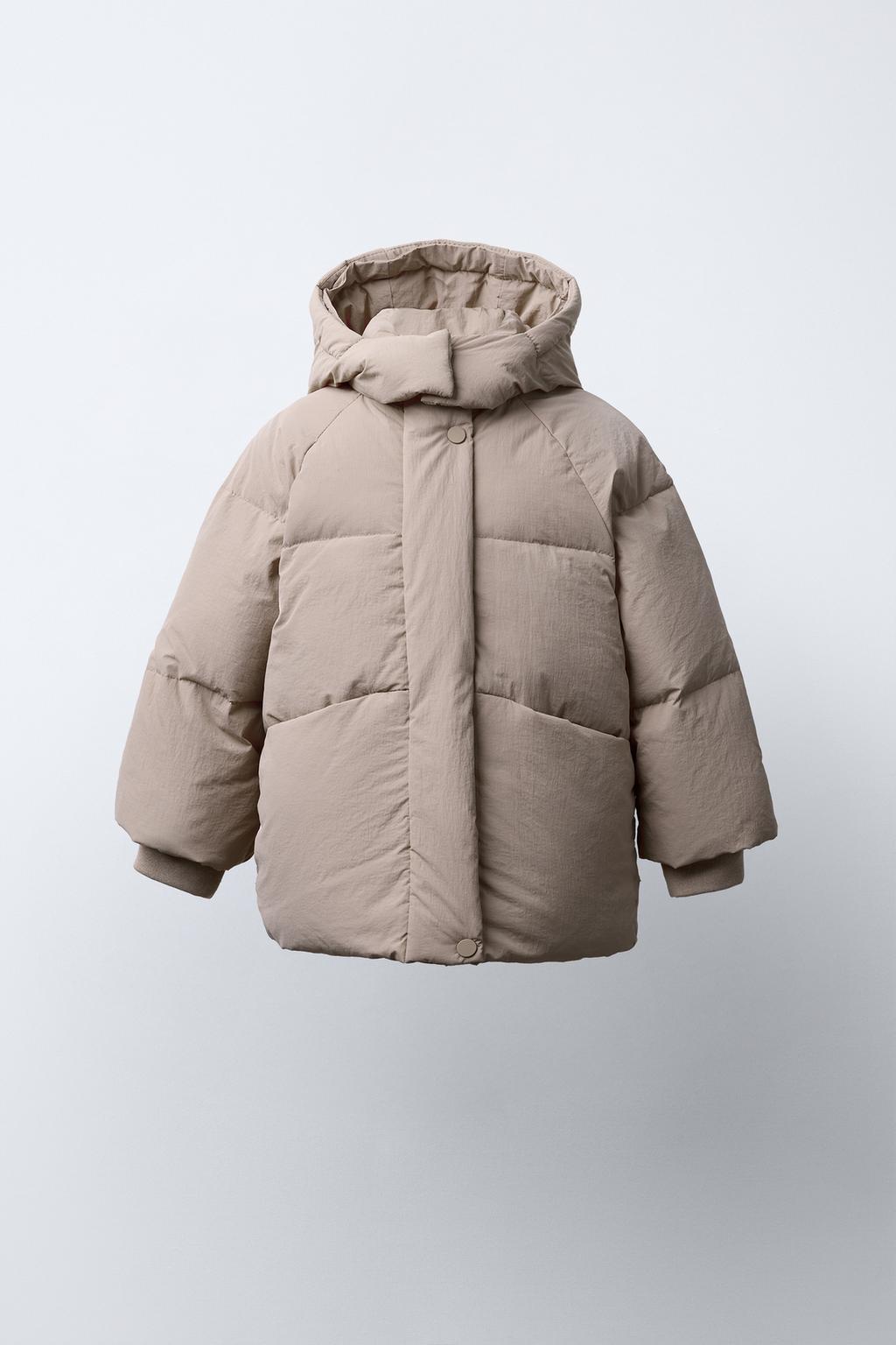 ПУХОВИК WATER REPELLENT С ОТСТЕГИВАЮЩИМСЯ МЕХОВЫМ КАПЮШОНОМ