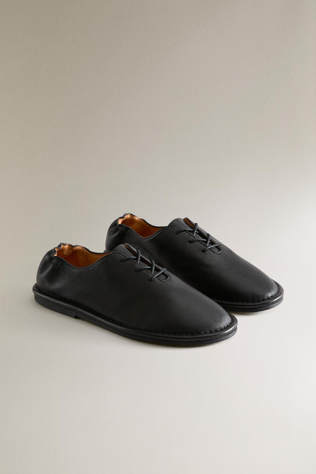 Туфли derby из кожи
