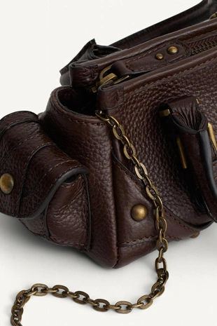 Сумка MINI LEATHER BOWLING LIMITED EDITION- Заказать в России