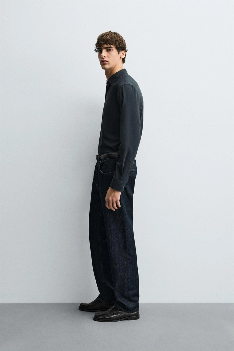 Рубашка slim fit