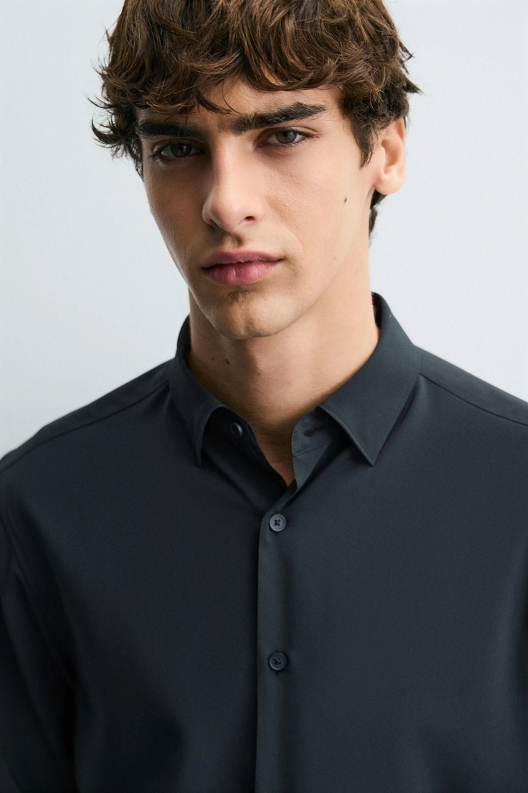 Рубашка slim fit