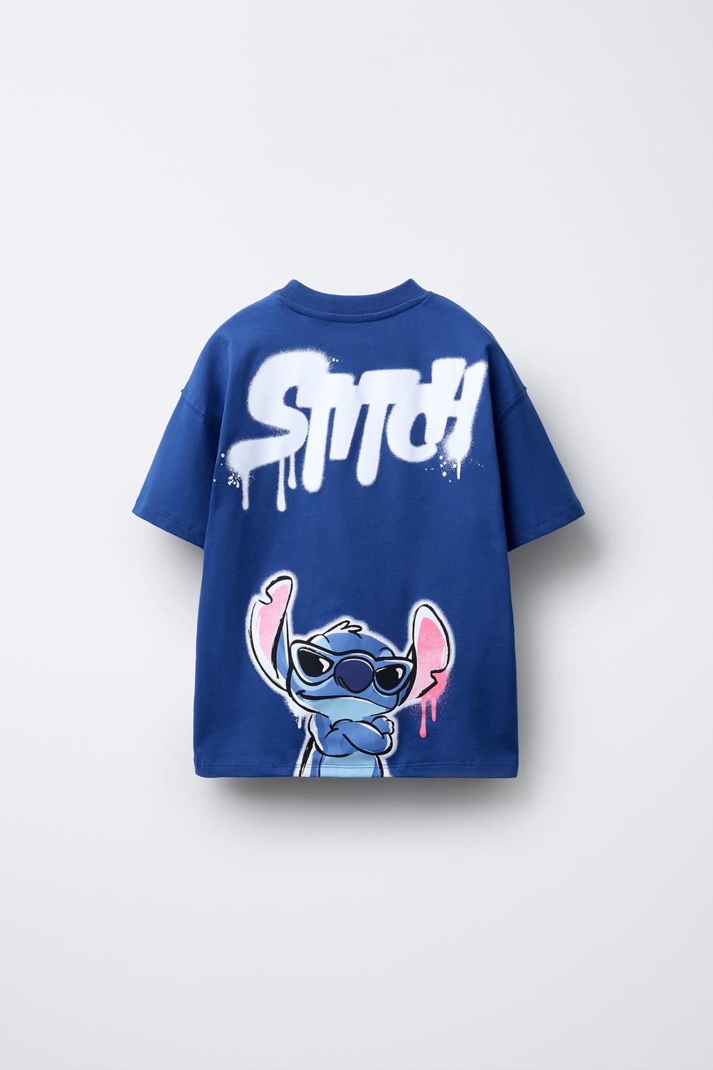 ФУТБОЛКА С РЕЛЬЕФНЫМ ПРИНТОМ LILO & STITCH © DISNEY