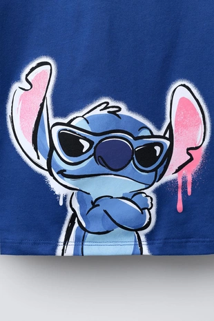 Футболка с рельефным принтом LILO & STITCH © DISNEY- Заказать в России