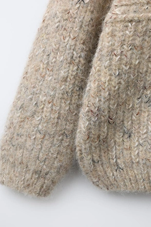 Вязаный джемпер с шерстью- Заказать в России