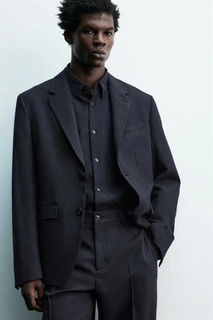 Костюмный блейзер из 100% шерсти- Заказать в России