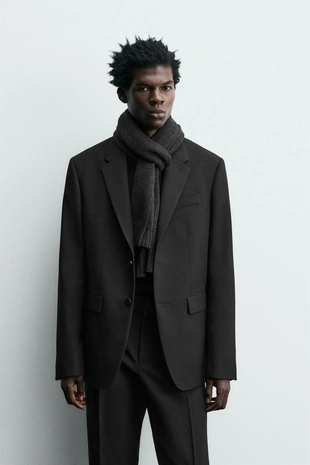 Костюмный блейзер из 100% шерсти- Заказать в России