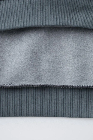 Толстовка с надписью и нашивкой- Заказать в России