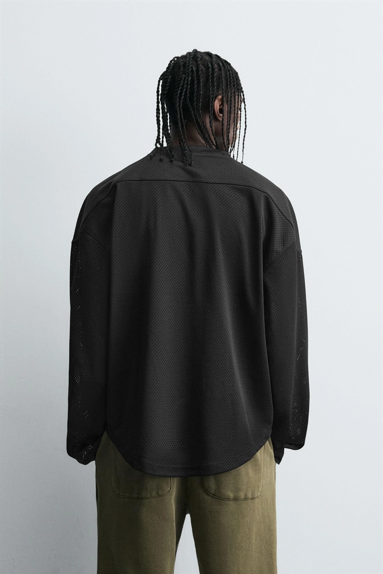 Футболка с текстурой хоккейной формы