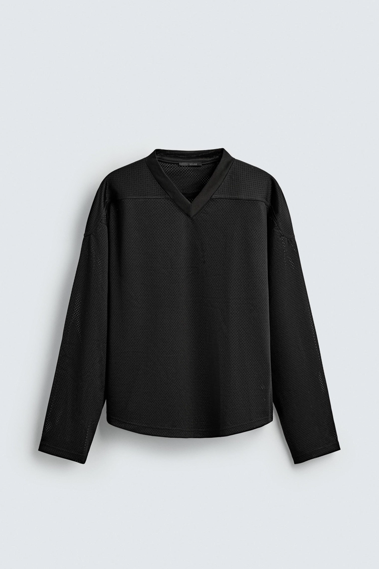 Футболка с текстурой хоккейной формы