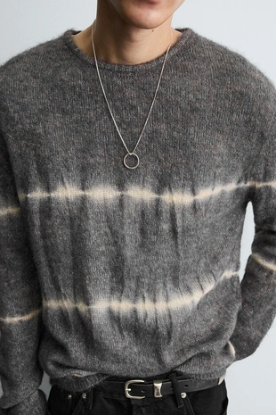 Свитер с принтом TIE DYE- Заказать в России