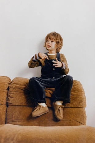 Длинный вельветовый комбинезон- Заказать в России